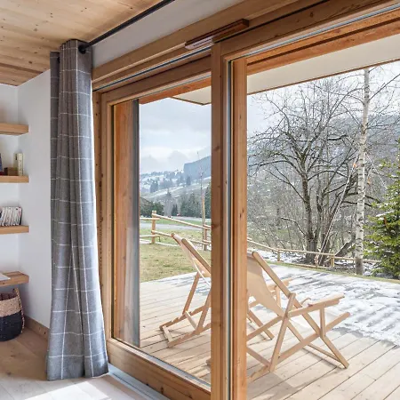 Appartement Neuf Spacieux A Avec Jardin Privatif - Fr-1-569-60 Megève