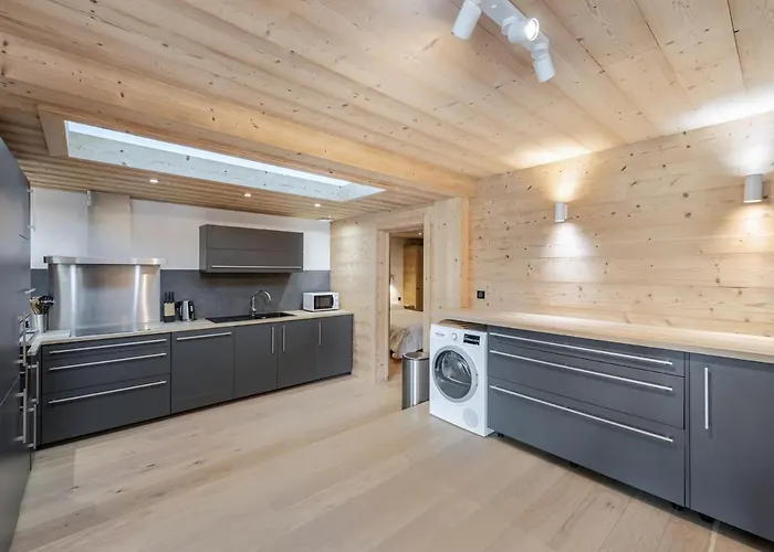 Grand Neuf Avec Jardin à - Fr-1-569-60 Appartement Megève